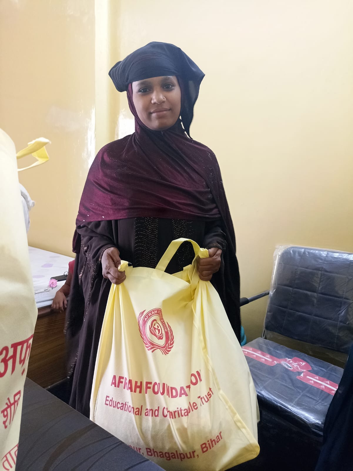 Beneficiary with relief support